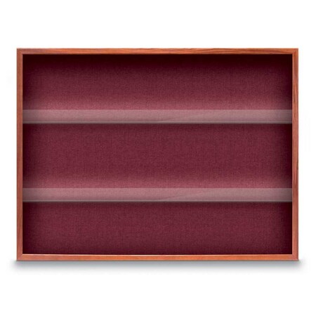 United Visual Products Outdoor Enclosed Combo Board, 48"x36", White Frame/Blue & Blue Spruce UVCB4836ODW-BLUE-BLSPRU